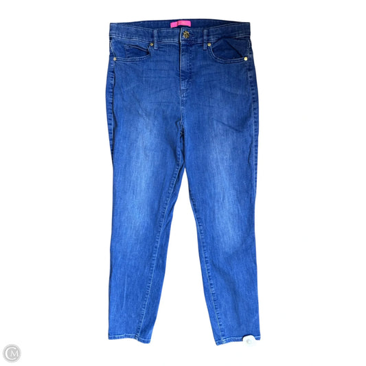 Jeans Designer By Lilly Pulitzer In Blue Denim, Size: 12