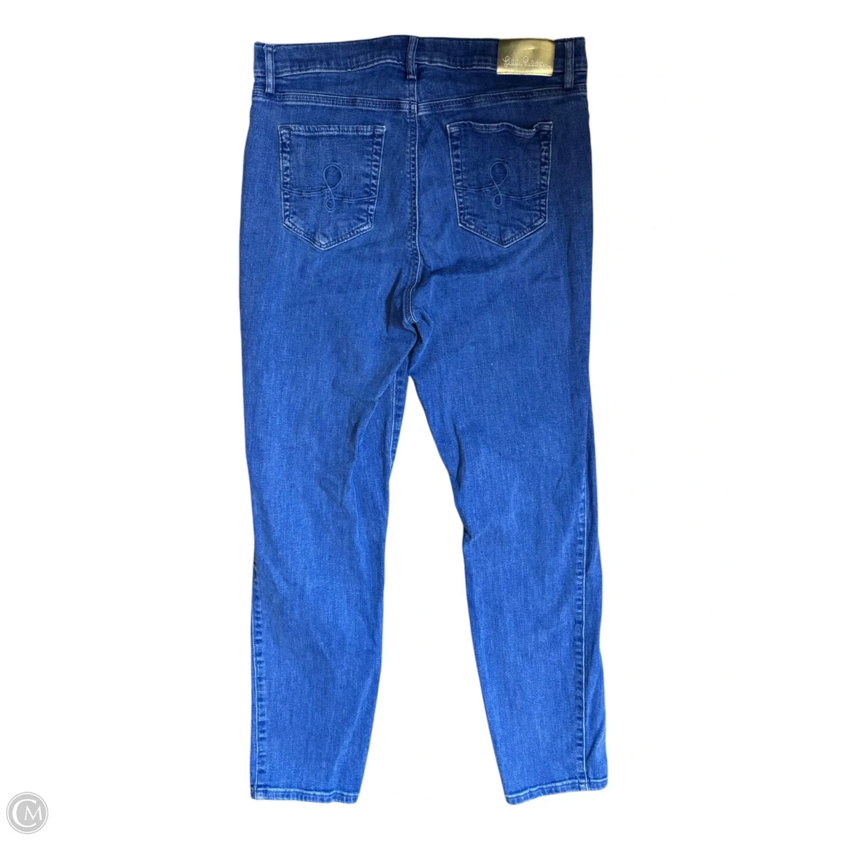 Jeans Designer By Lilly Pulitzer In Blue Denim, Size: 12