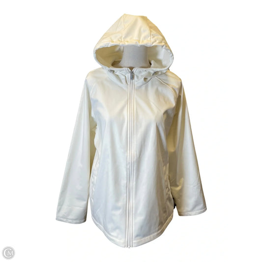 Jacket Windbreaker By 32 Degrees In Cream, Size: Xl