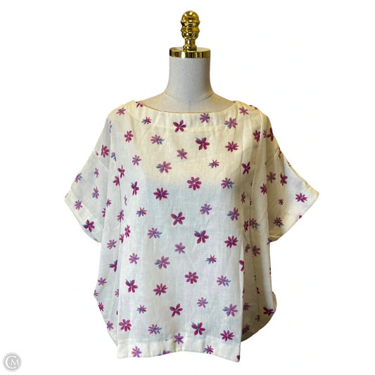Blouse Sleeveless By Easel In Floral Print, Size: M