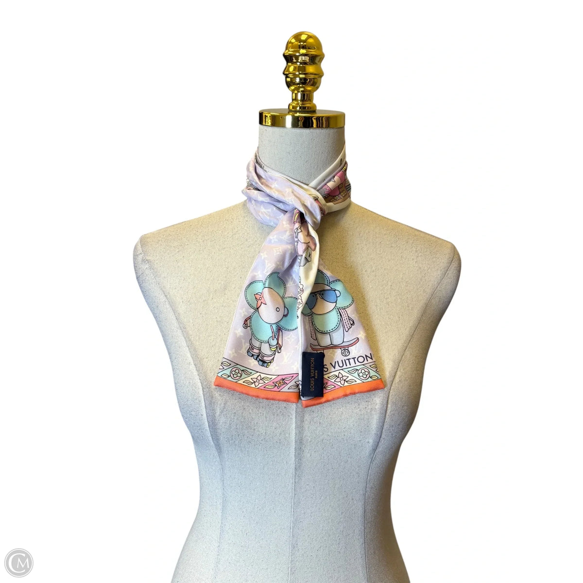 Scarf Luxury Designer By Louis Vuitton