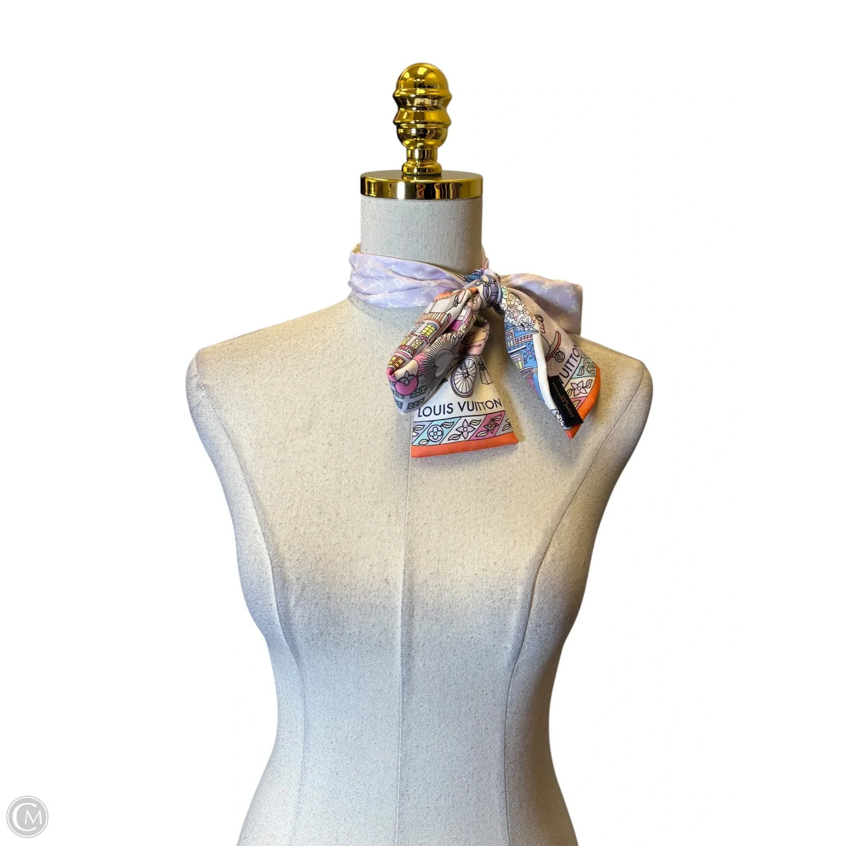 Scarf Luxury Designer By Louis Vuitton