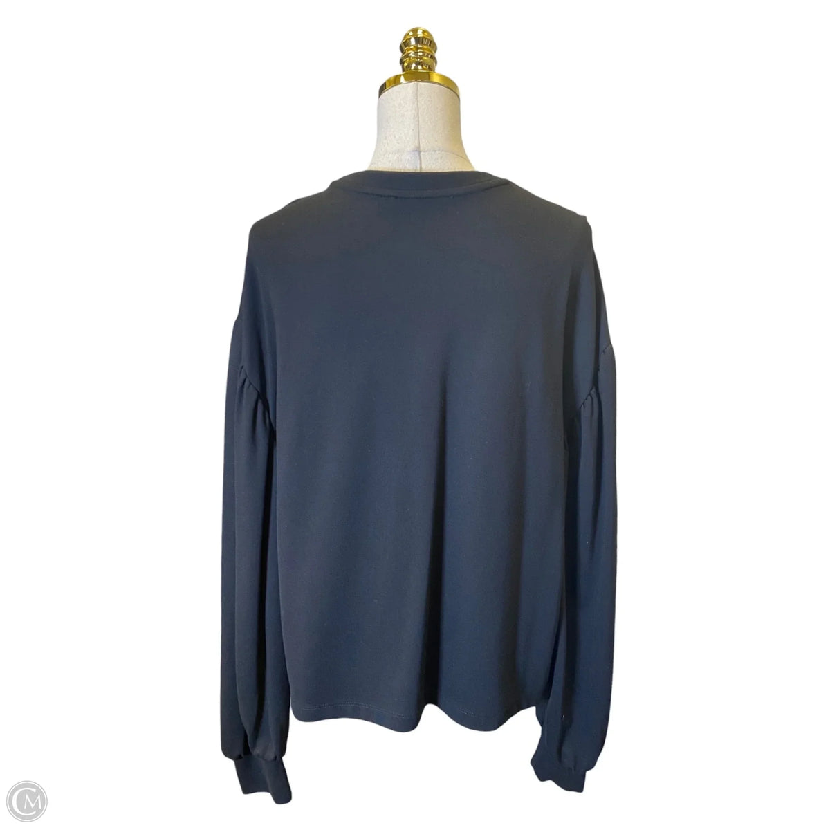 Top Long Sleeve By Mng In Black, Size: M