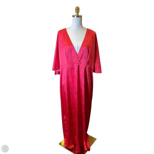 Dress Casual Maxi By Noelle In Red, Size: Xl