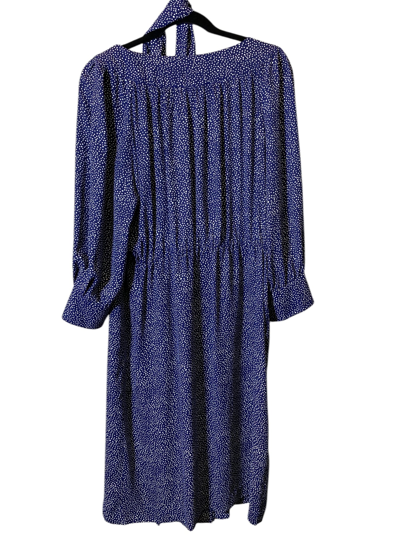 Dress Casual Midi By Anne Klein In Blue, Size: L