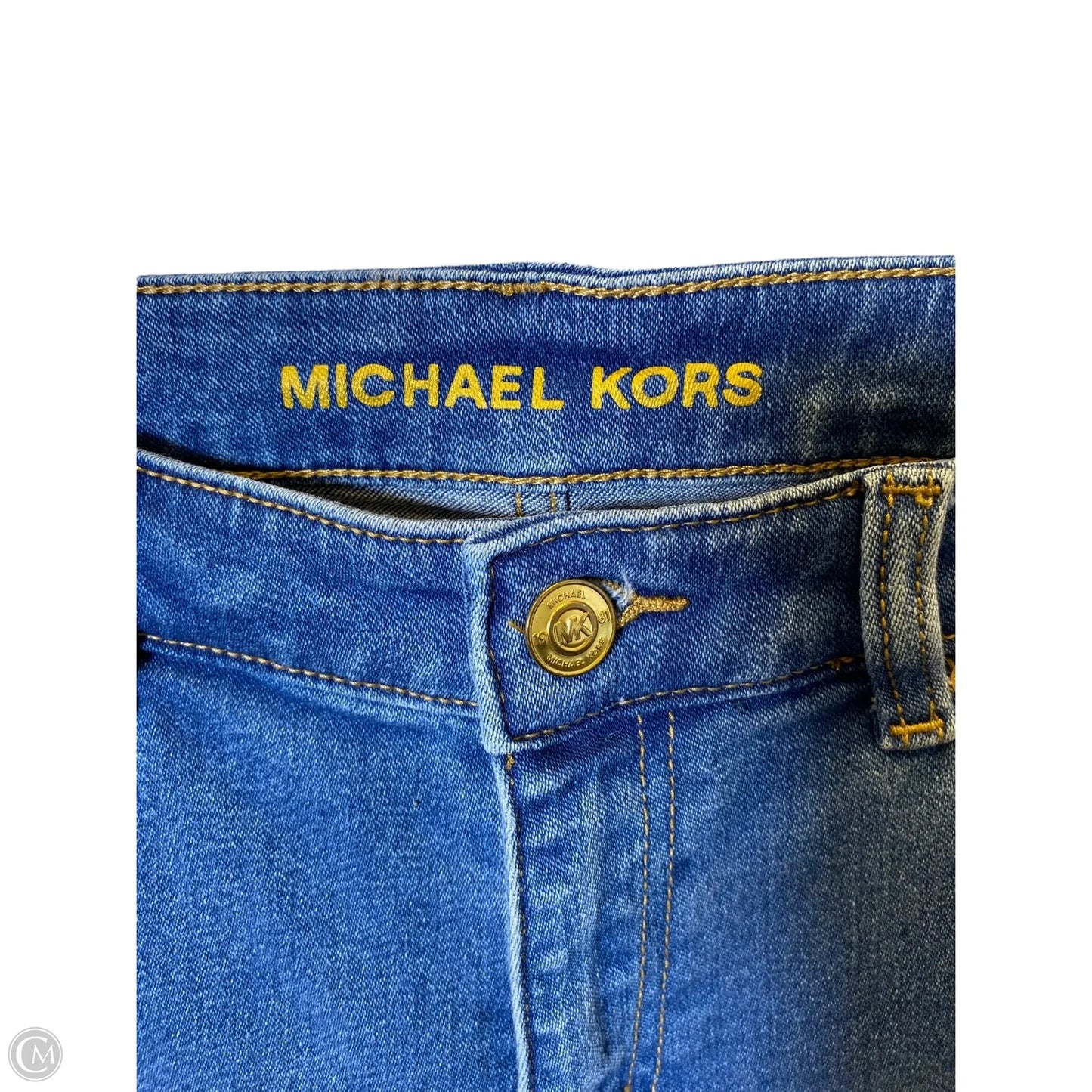 Jeans Designer By Michael Kors In Blue, Size: 10