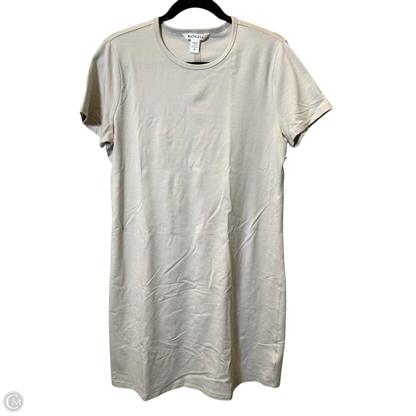 Athletic Dress By Athleta In Cream, Size: M