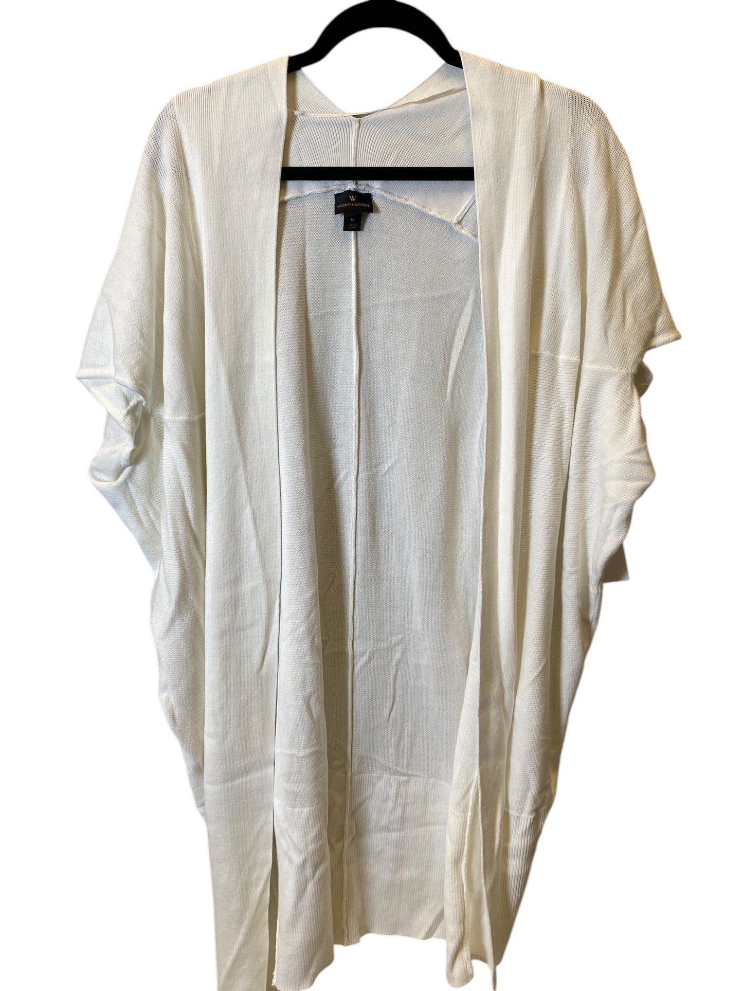 Cardigan By Worthington In White, Size: M