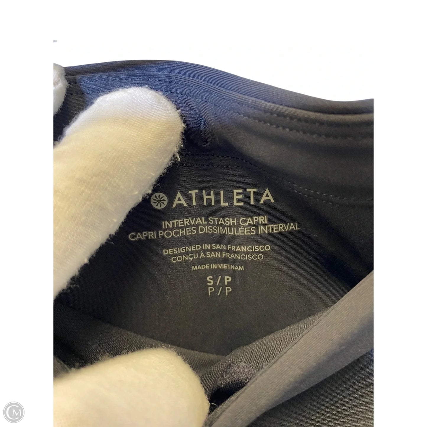 Athletic Capris By Athleta In Black, Size: S