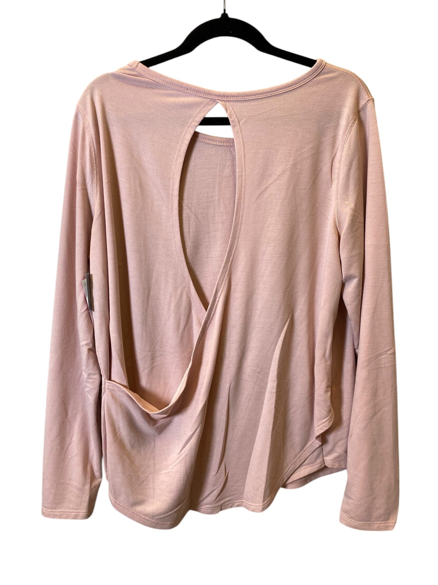 Top Long Sleeve By Old Navy In Pink, Size: L