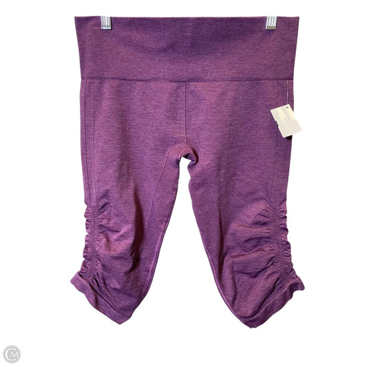 Athletic Leggings Capris By Lululemon In Purple, Size: S
