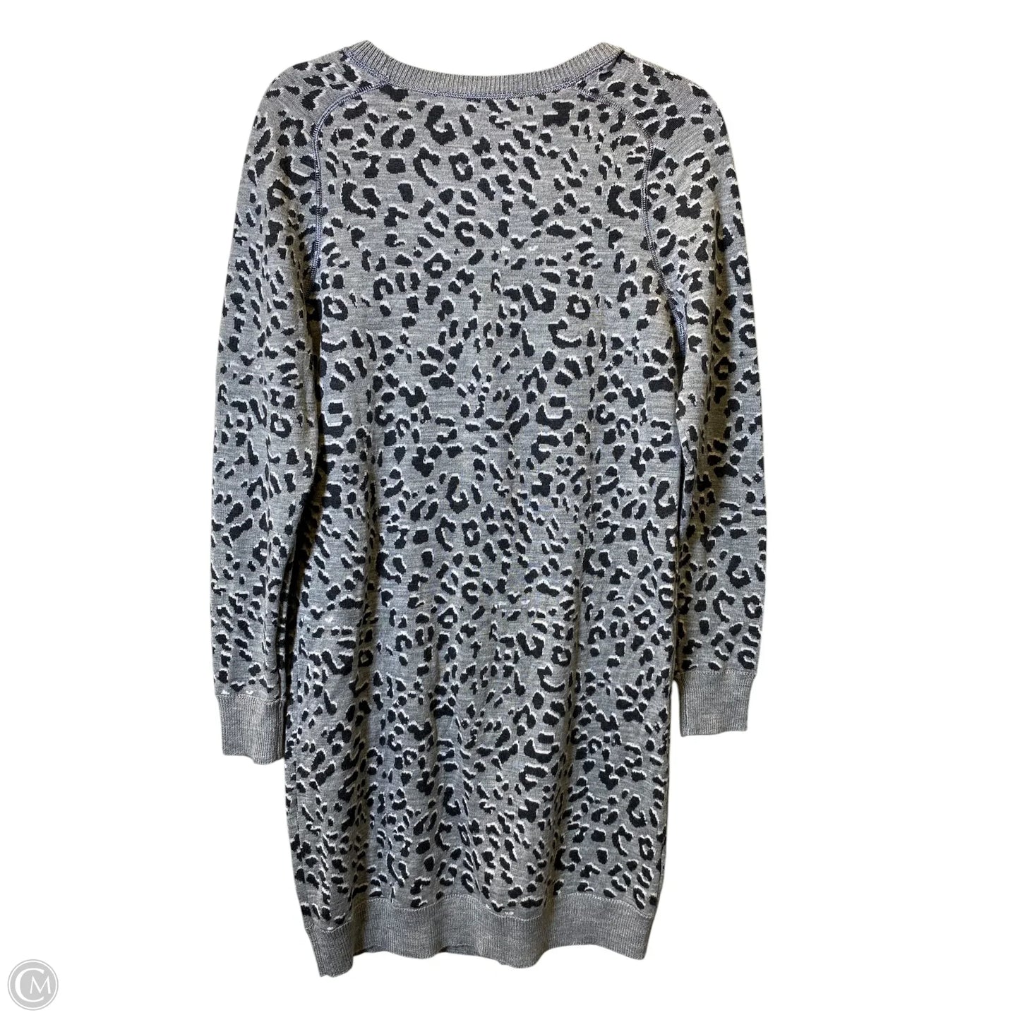 Dress Sweater By Loft In Animal Print, Size: M