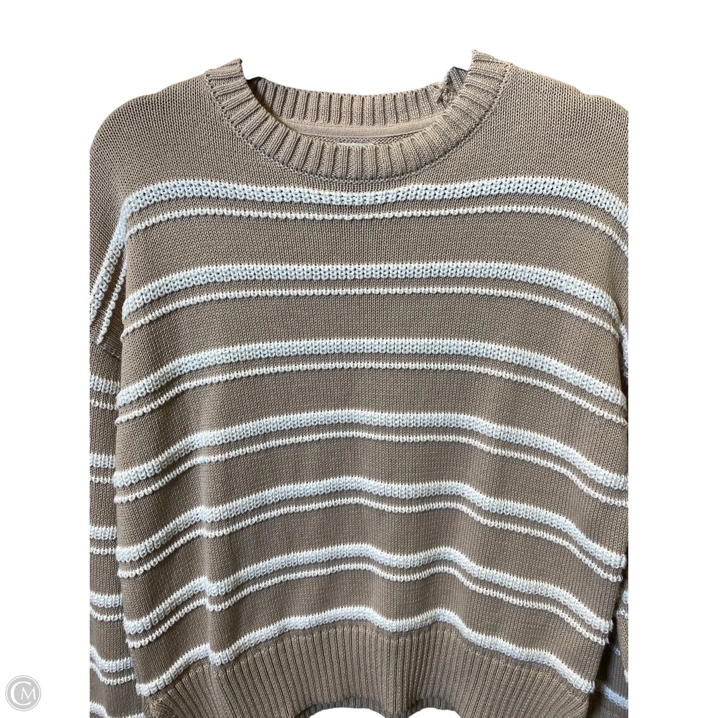 Sweater By Joie In Striped Pattern, Size: Xs