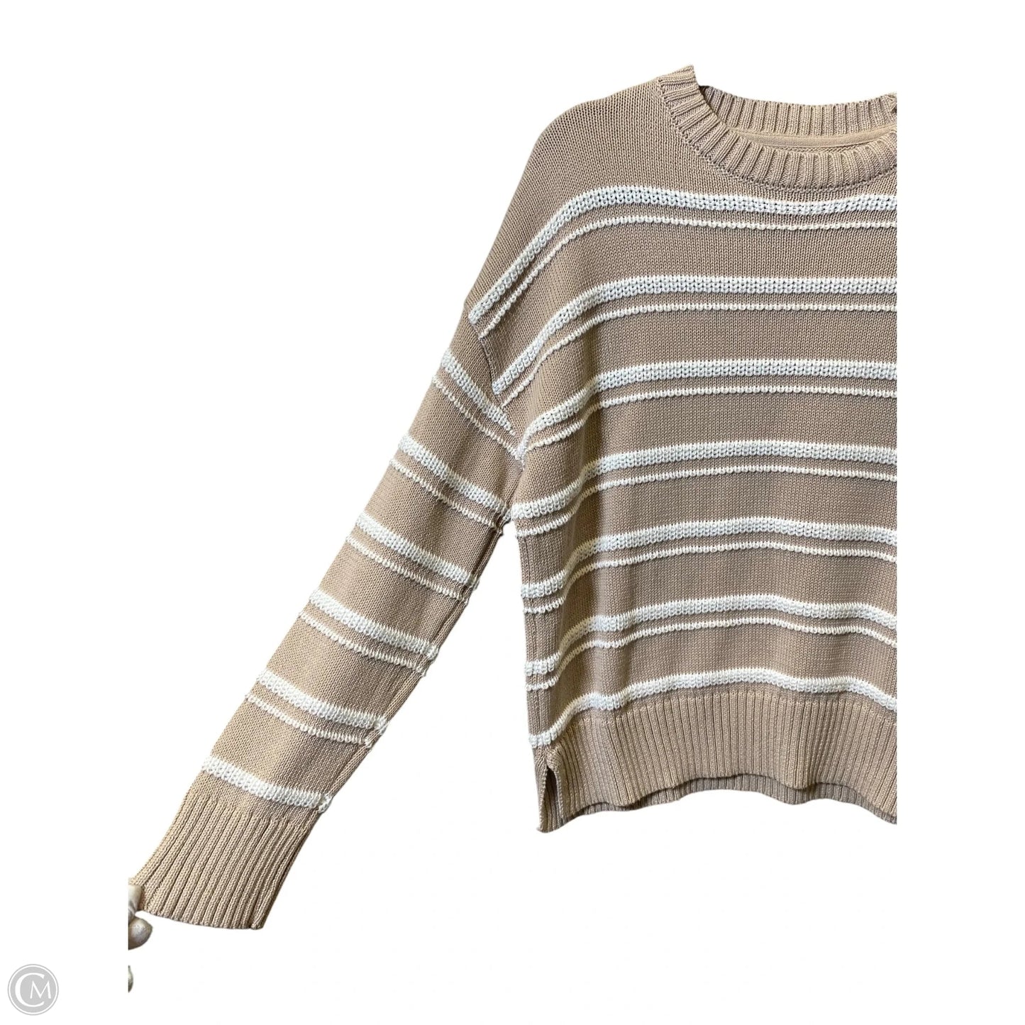 Sweater By Joie In Striped Pattern, Size: Xs