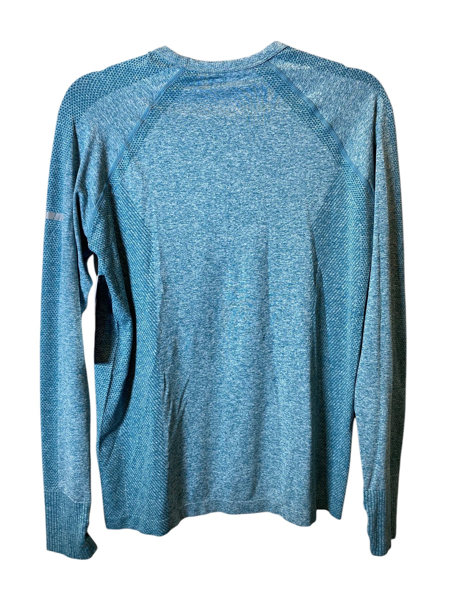 Athletic Top Long Sleeve Crewneck By Bcg In Blue, Size: M