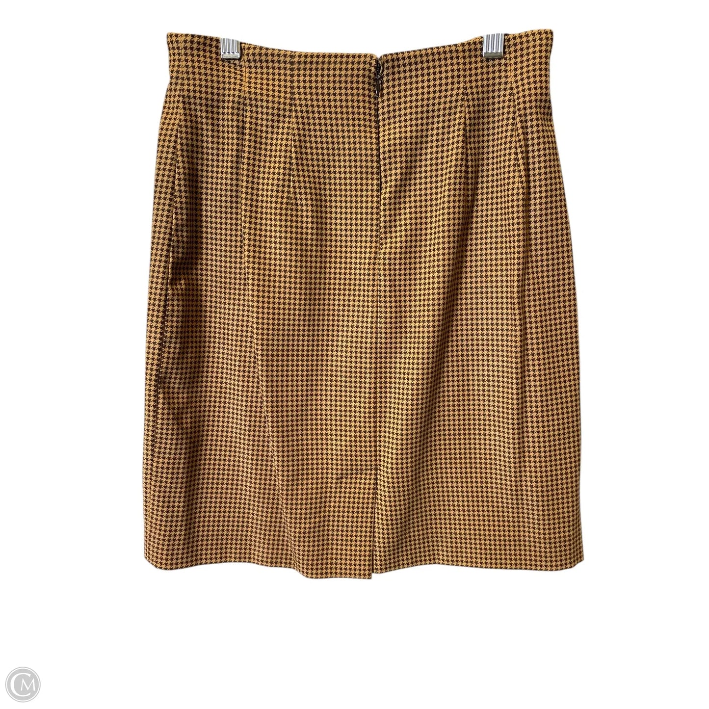 Skirt Set 2pc By Casual Corner In Brown, Size: 4