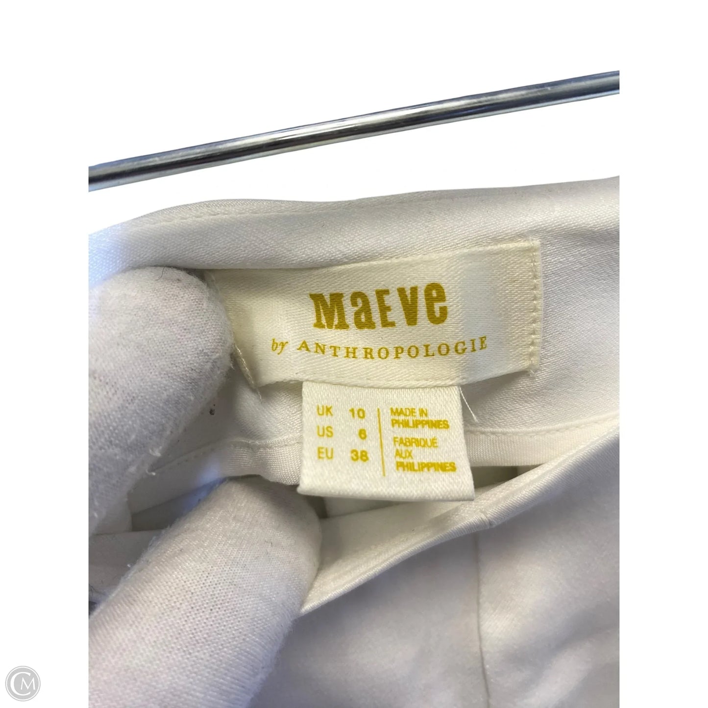 Shorts By Anthropologie In White, Size: 6