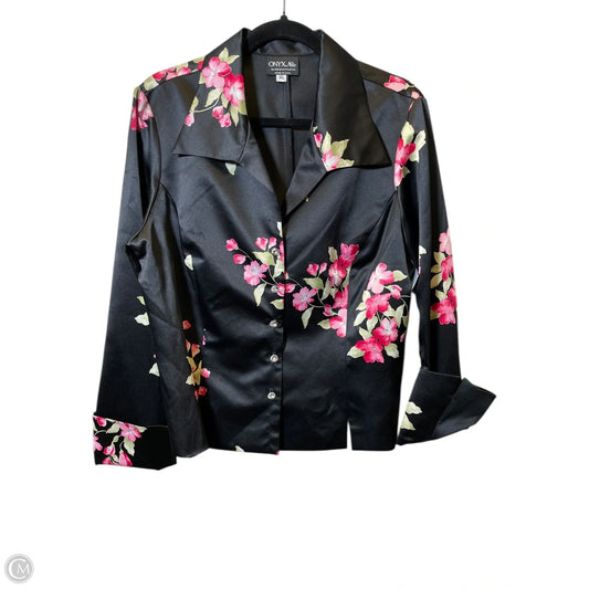 Pants Set 2pc By Onyx In Floral Print, Size: Xl