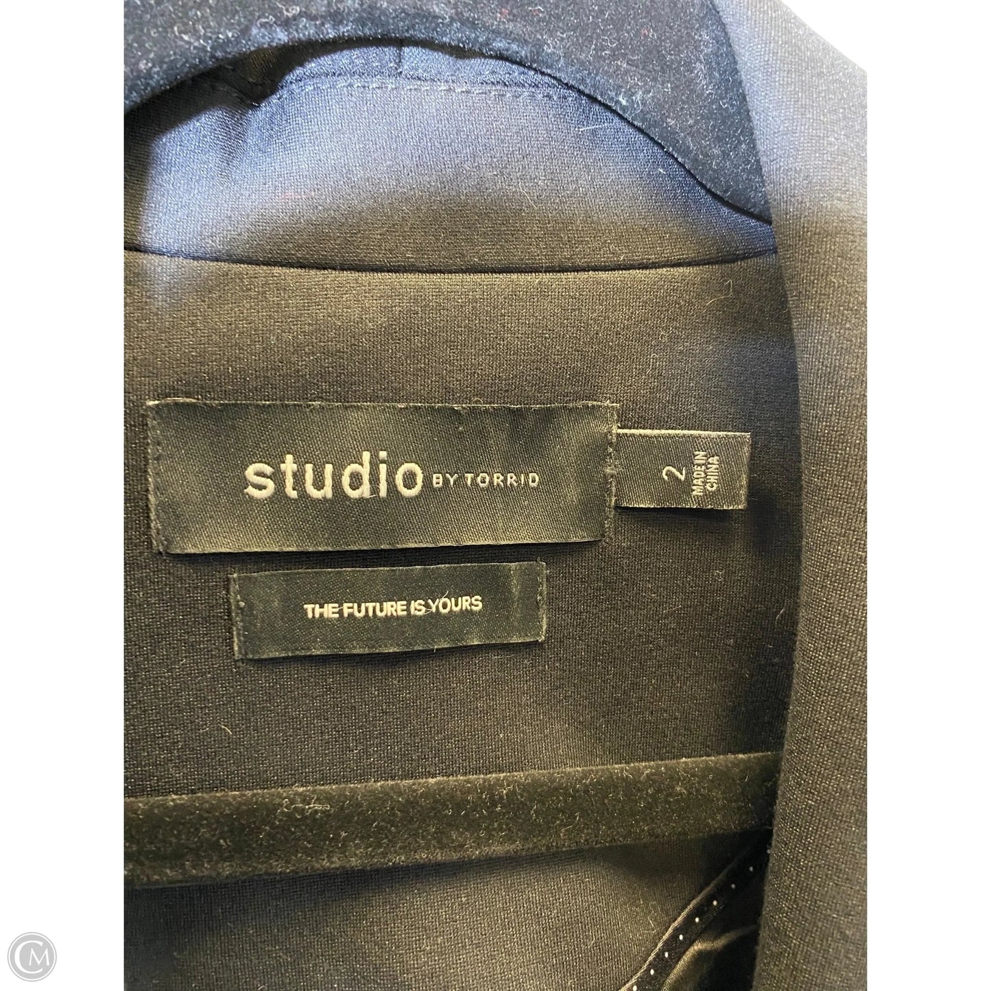 Blazer By Torrid In Black, Size: 2x