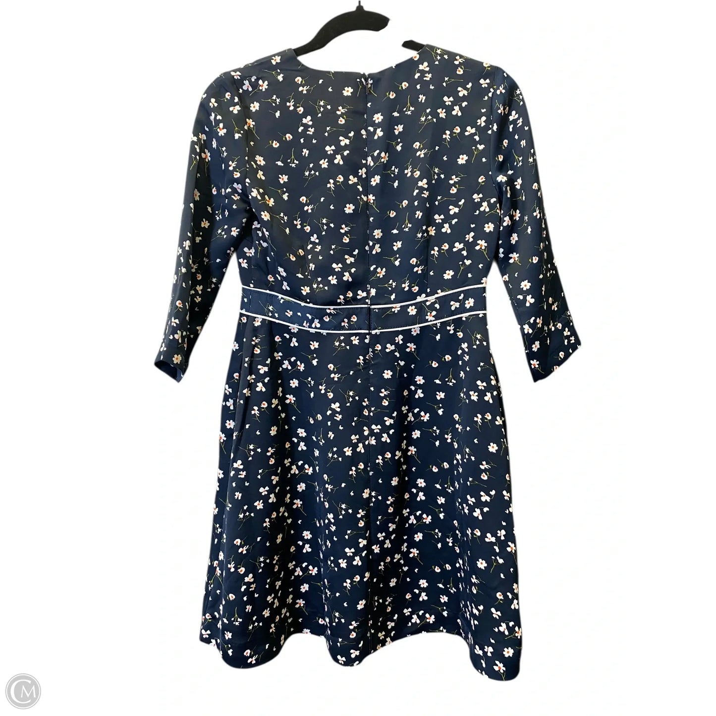 Dress Casual Midi By Banana Republic In Floral Print, Size: Xxs