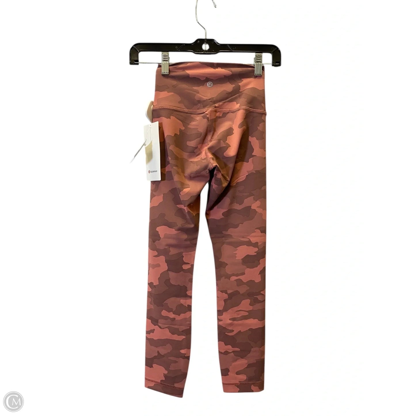 Athletic Leggings By Lululemon In Camouflage Print, Size: Xs