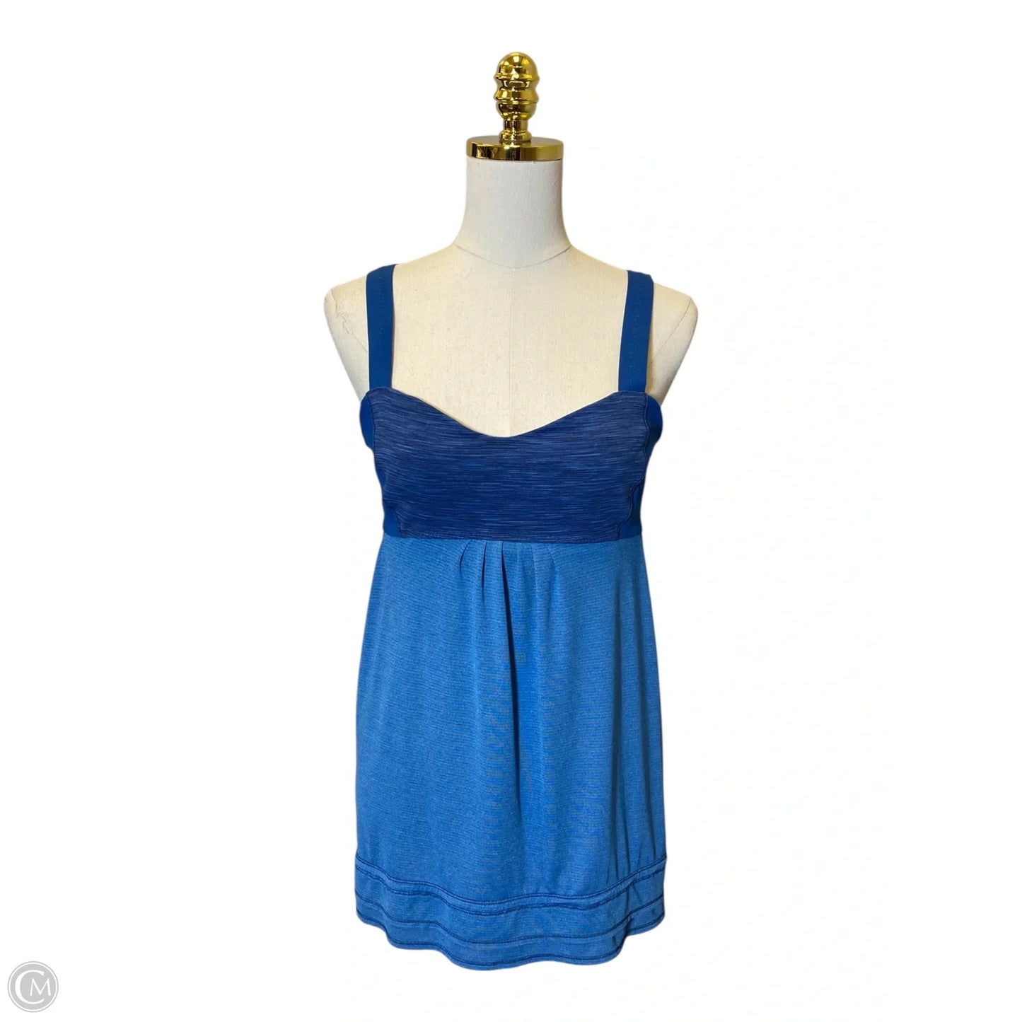 Athletic Tank Top By Lululemon In Blue, Size: L