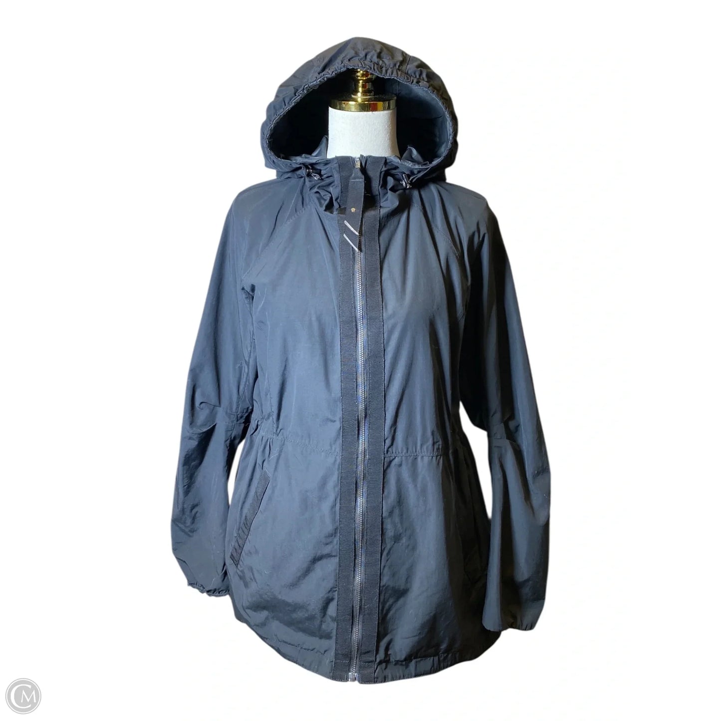 Coat Raincoat By Lululemon In Black, Size: M