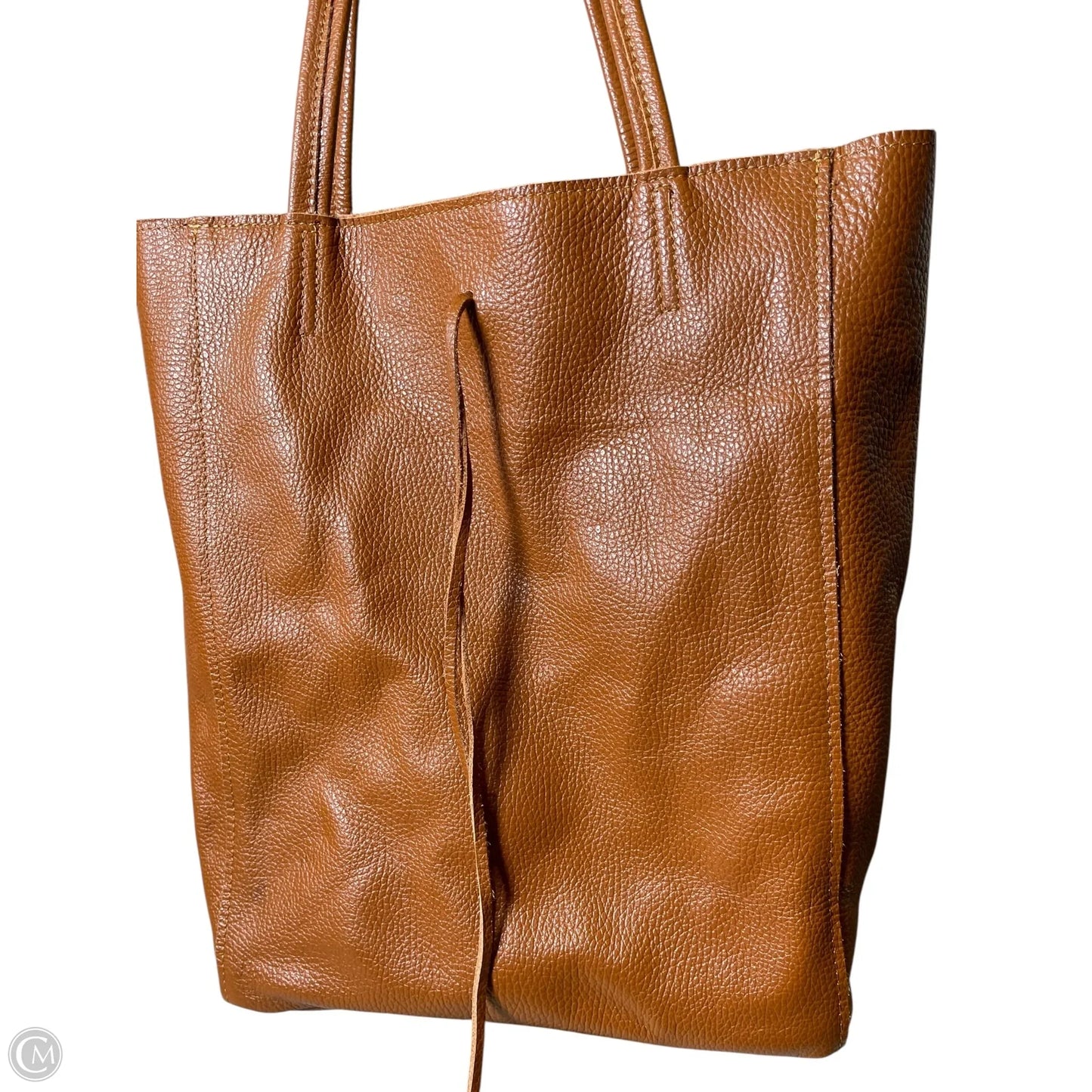 Handbag designer Leather By Borse In Pelle, Size: Medium