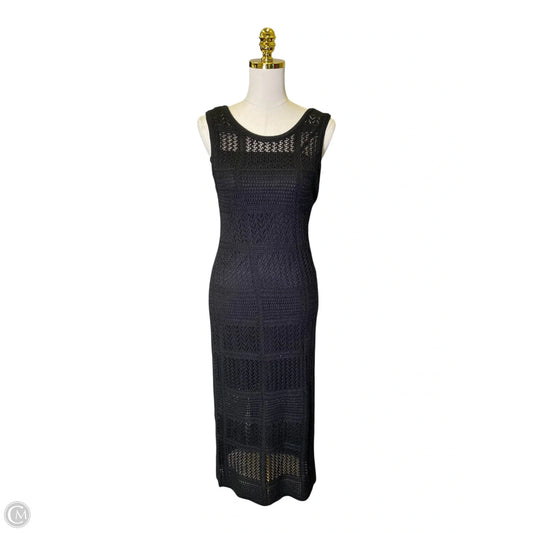 Dress Casual Maxi By Lucky Brand In Black, Size: M