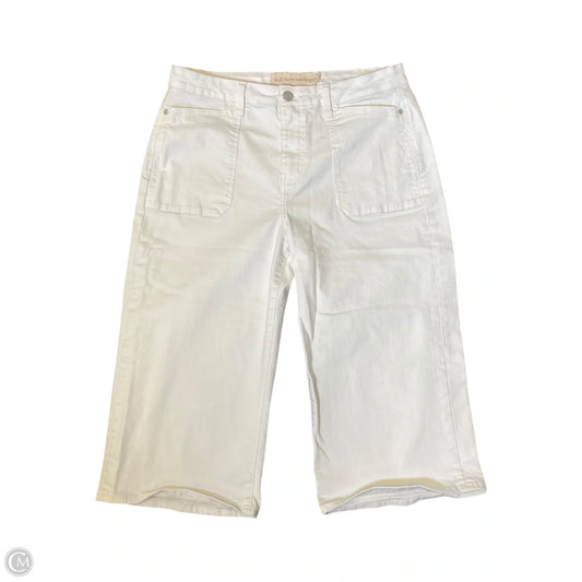 Capris By Soft Surroundings In White, Size: 10