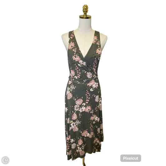 Dress Casual Maxi By Loft In Floral Print, Size: S