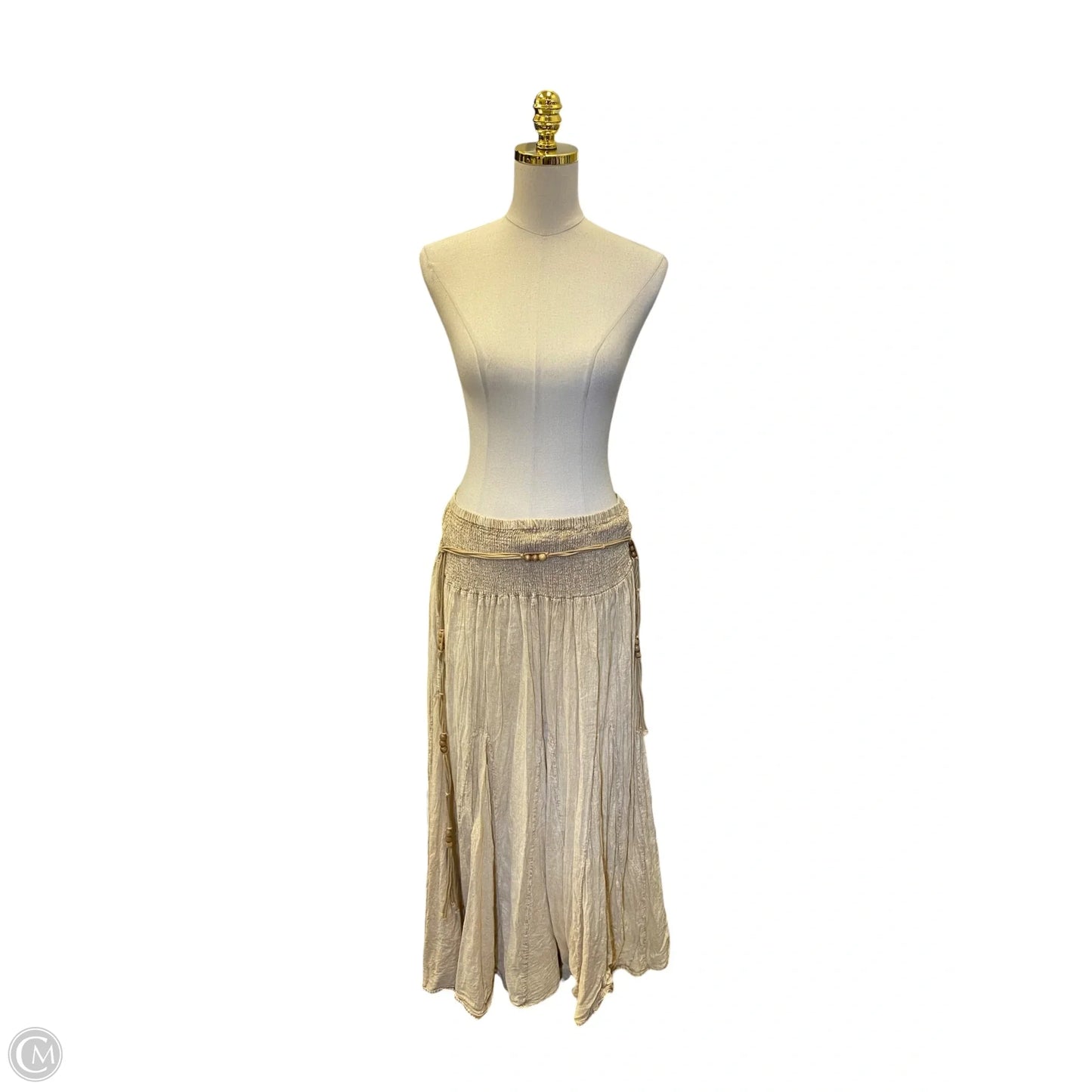 Skirt Maxi By Clothes Mentor In Brown, Size: 12