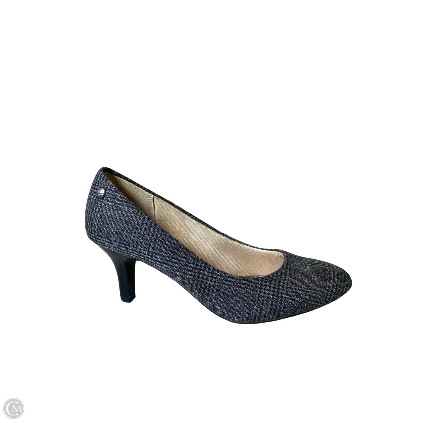 Shoes Heels Kitten By Life Stride In Grey, Size: 6.5