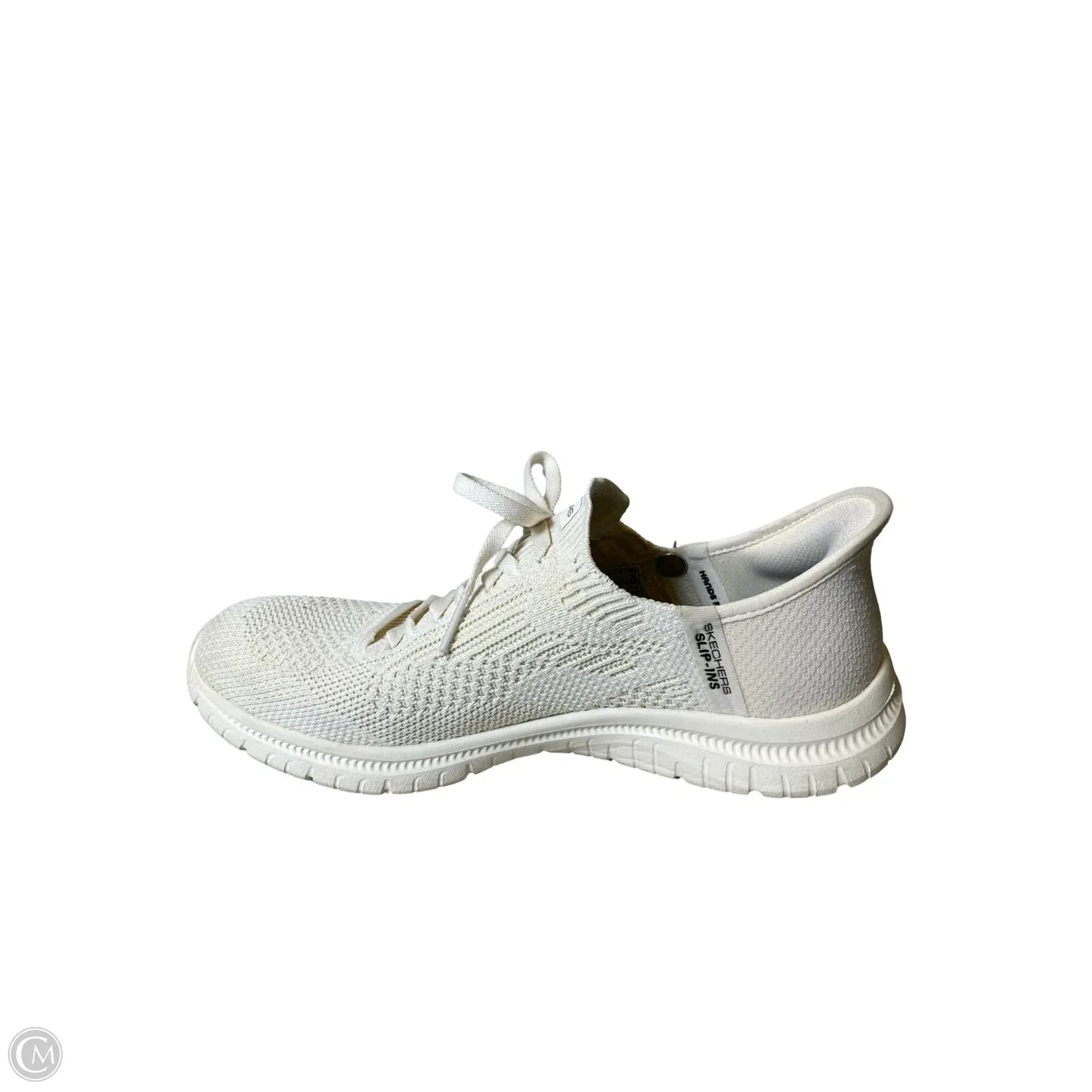 Shoes Athletic By Skechers In Cream, Size: 7