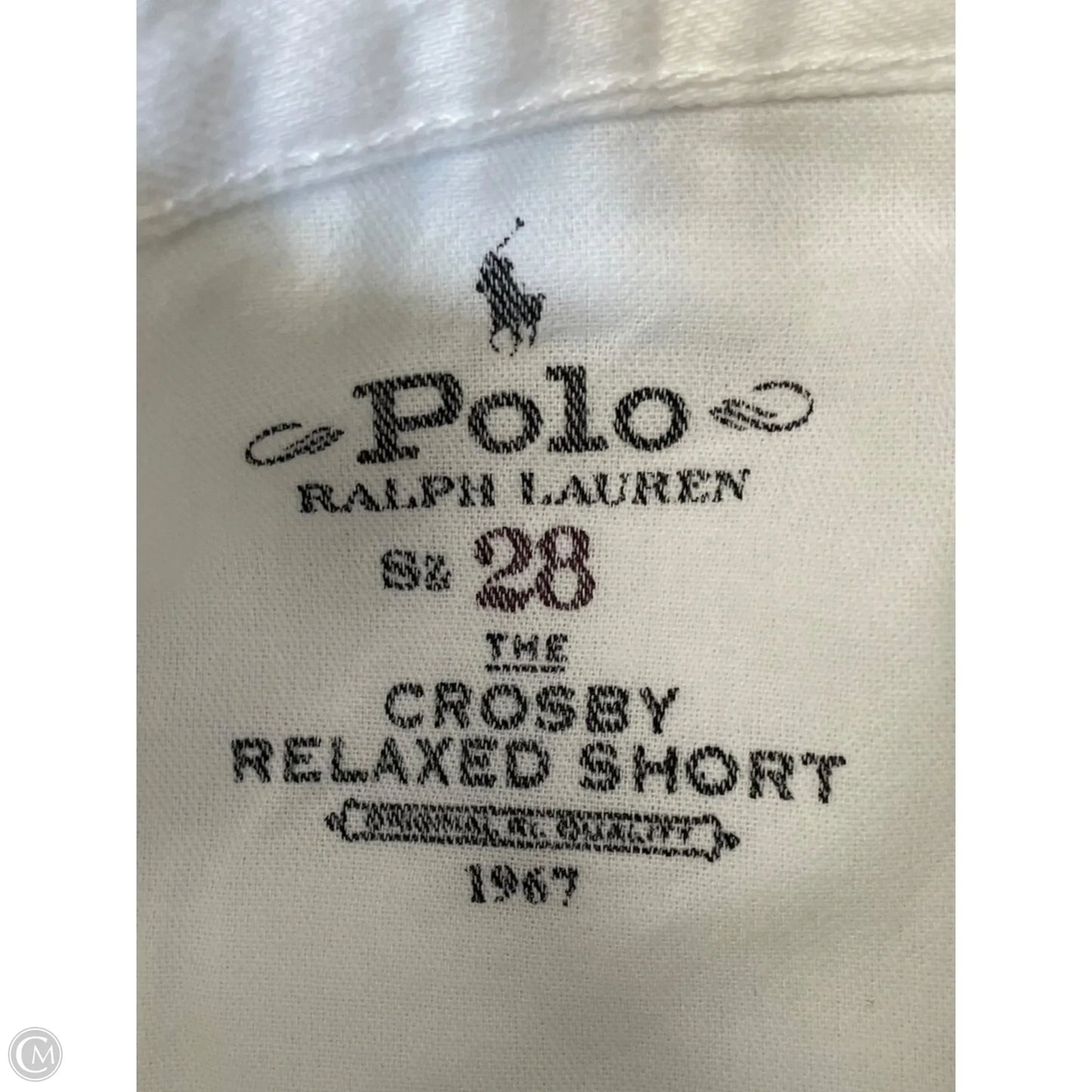 Shorts By Polo Ralph Lauren In White, Size: 6