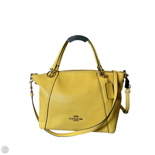 Handbag Designer By Coach, Size: Medium