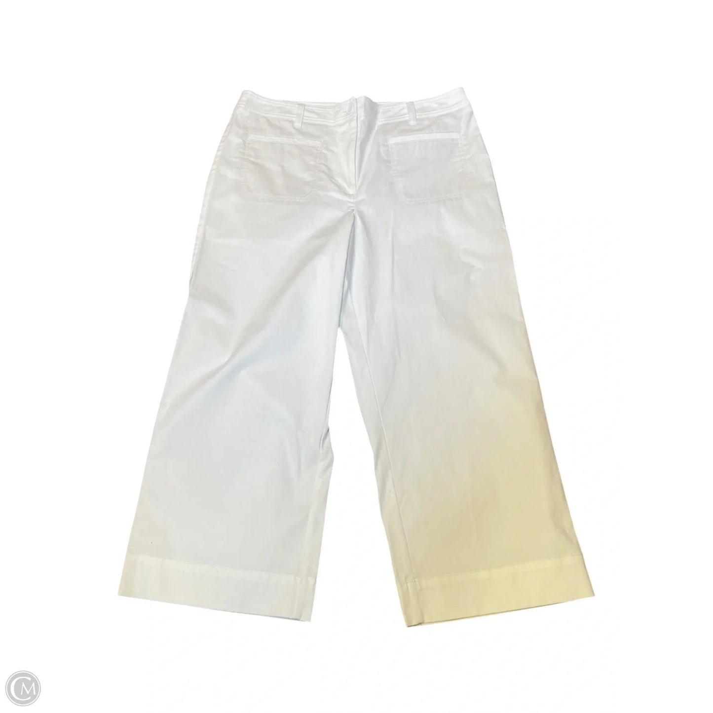 Pants Cropped By Talbots In White, Size: 12