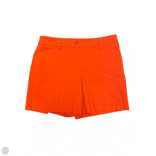 Shortalls By Jones New York In Orange, Size: 8