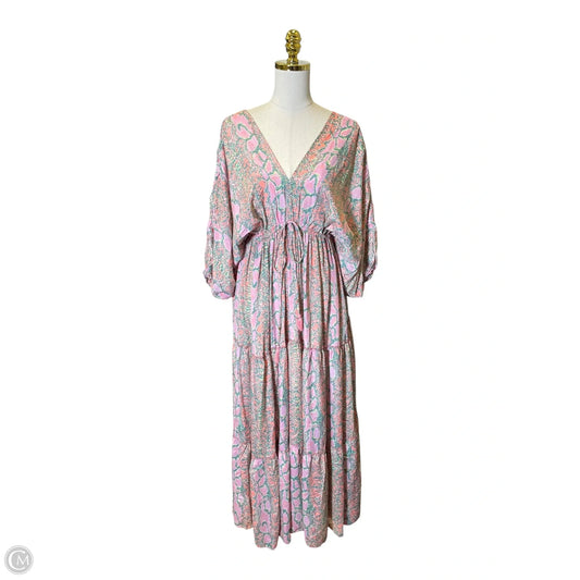 Dress Casual Maxi By Clothes Mentor In Multi-colored, Size: Osfm