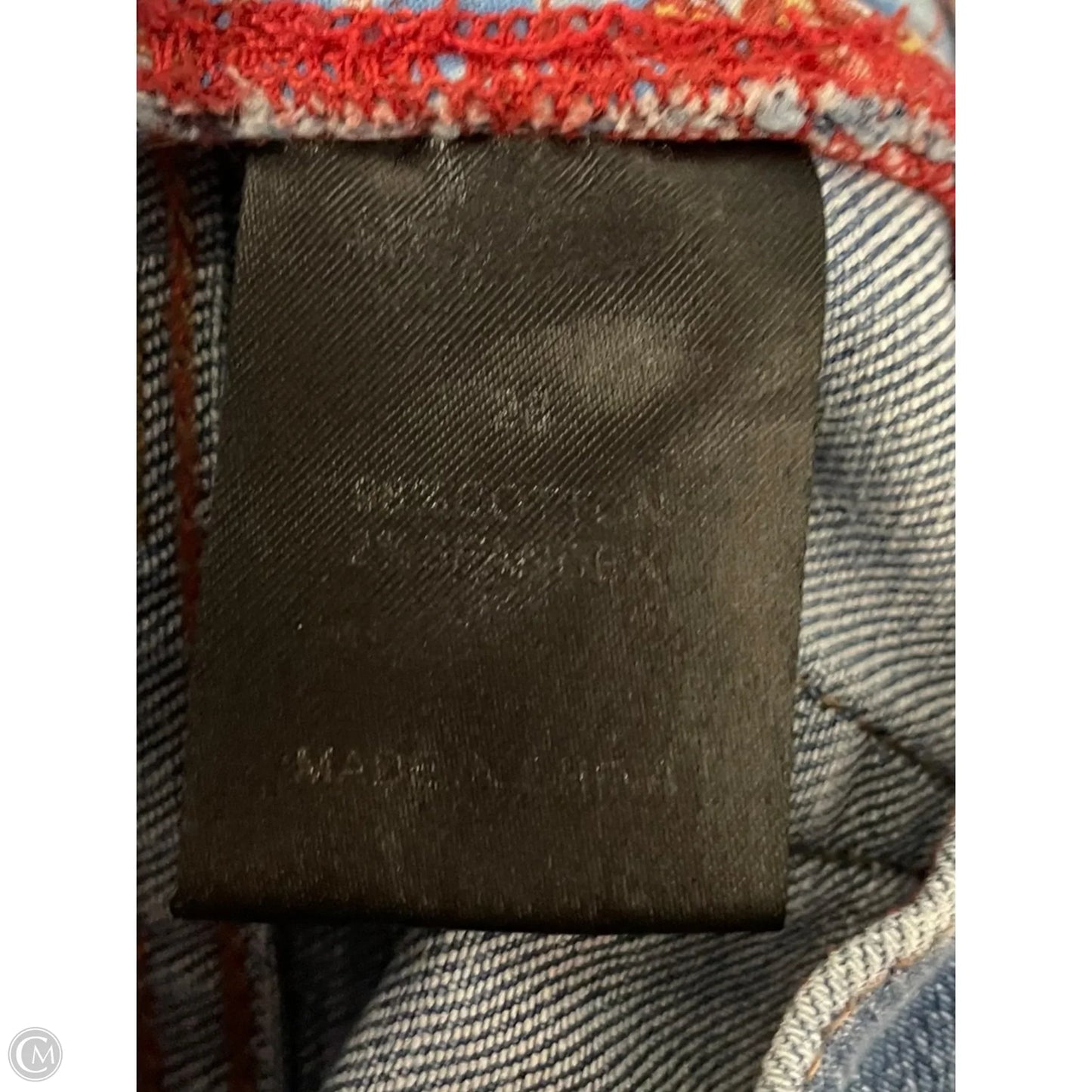 Jeans Straight By Johnny Was In Blue, Size: 6