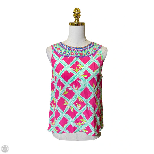 Blouse Designer By Lilly Pulitzer In Multi-colored, Size: Xs