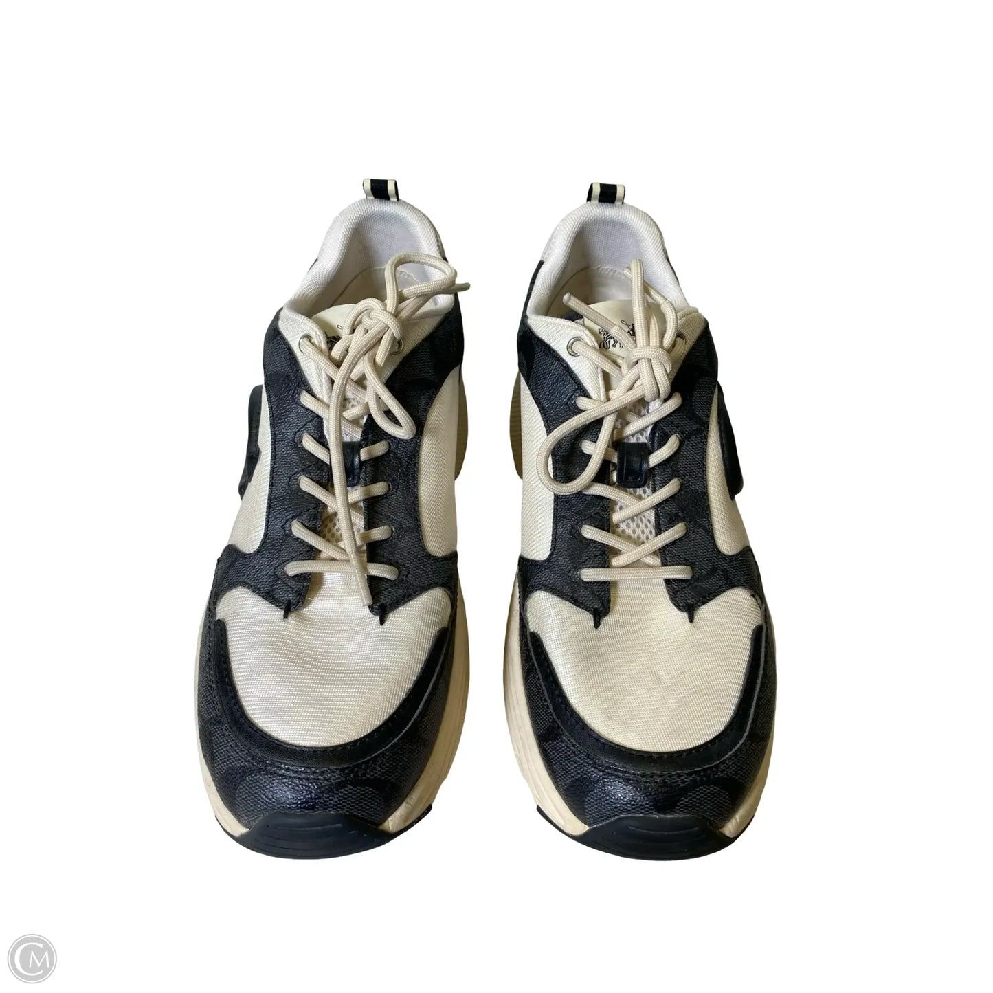 Shoes Designer By Coach In Black & Cream, Size: 10