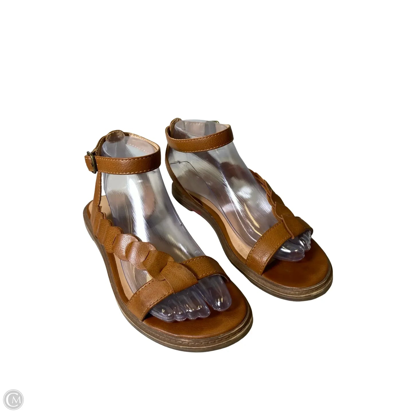 Sandals Flats By Lucky Brand In Brown, Size: 7.5