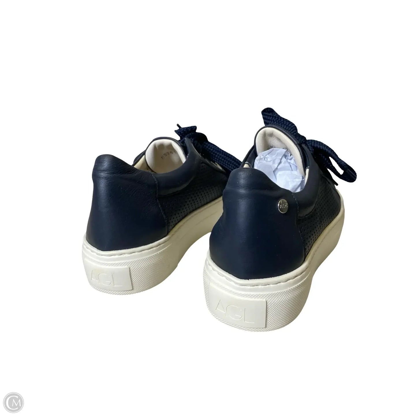 Shoes Athletic By Agl In Blue, Size: 8