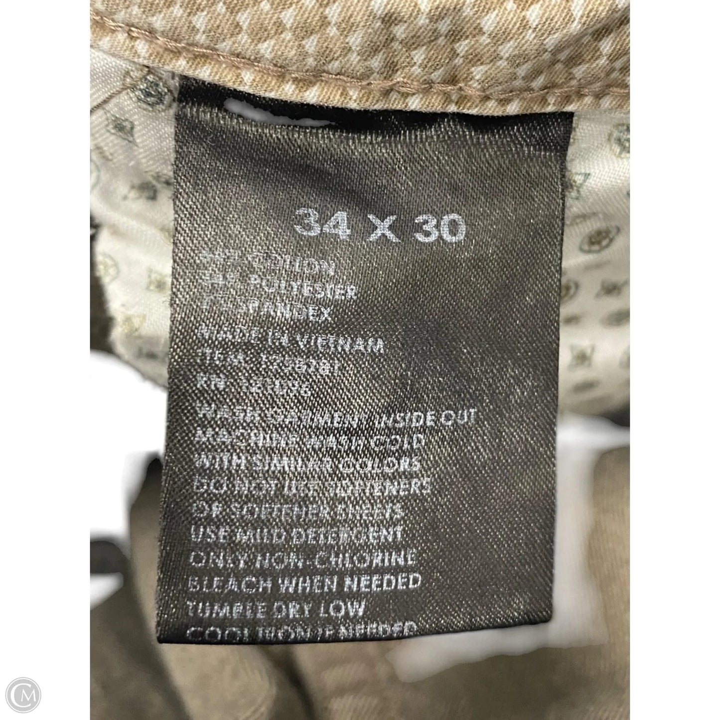 Jeans Straight By Clothes Mentor In Brown, Size: 10