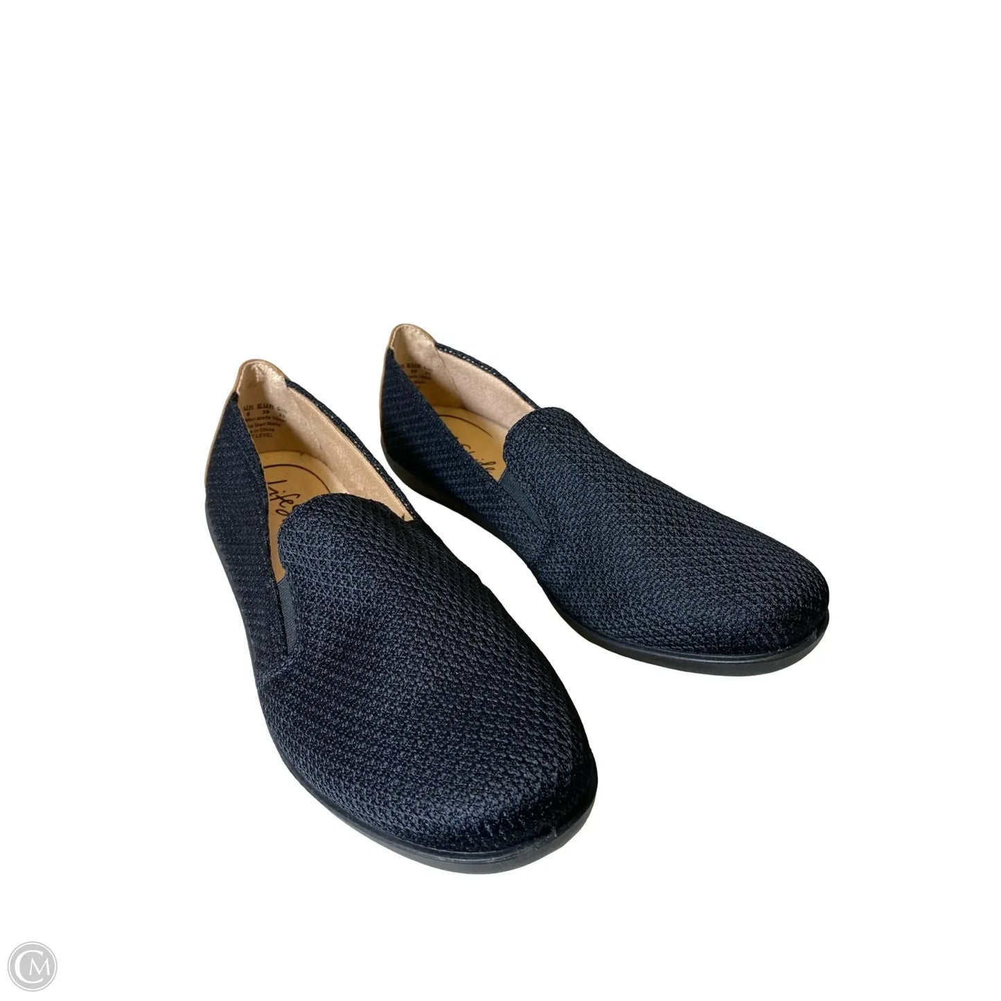 Shoes Flats By Life Stride In Black & Brown, Size: 8.5