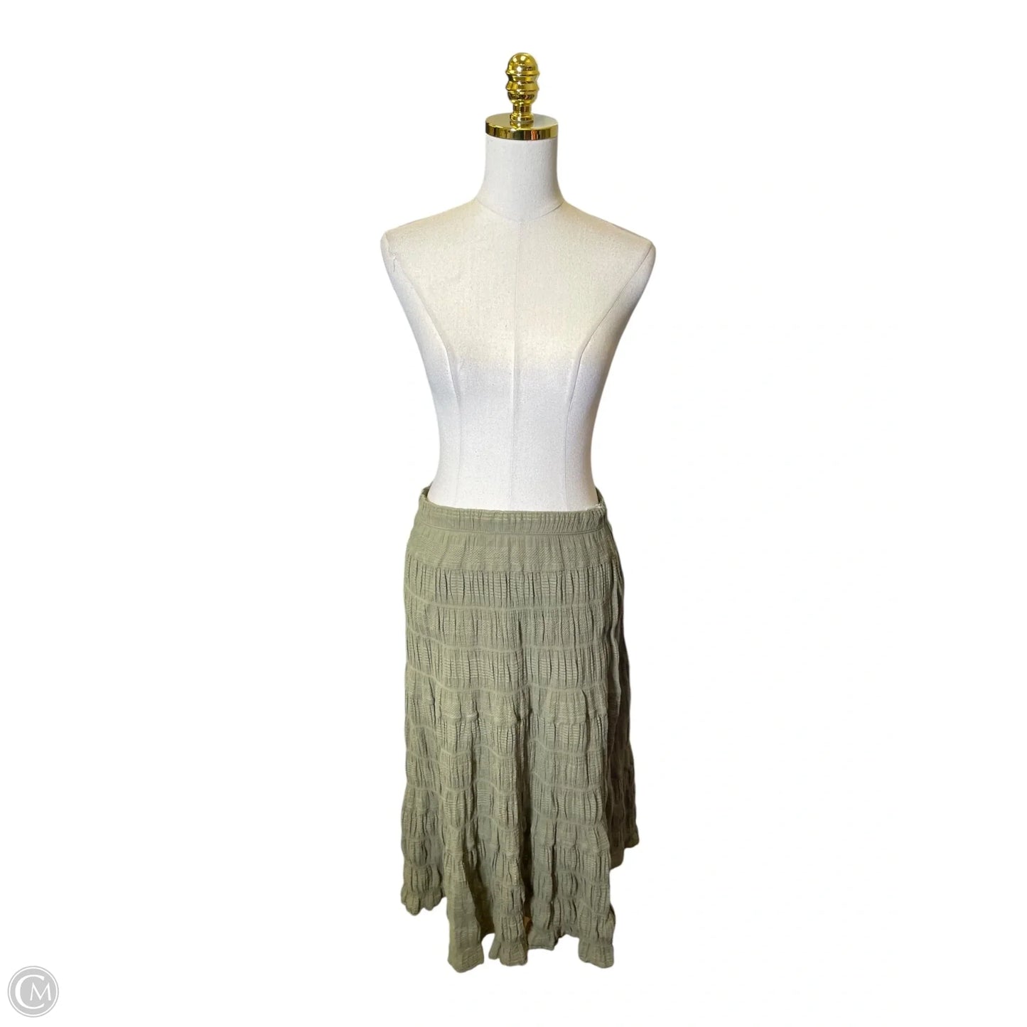 Skirt Maxi By Max Studio In Green, Size: M