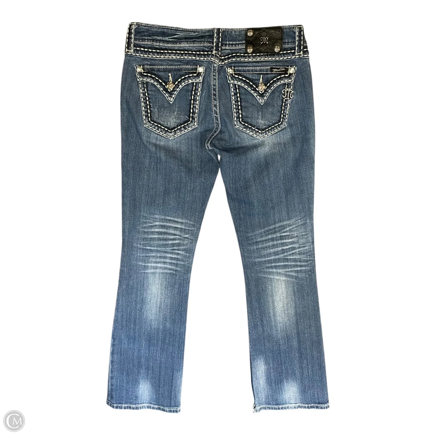Jeans Boot Cut By Miss Me In Blue, Size: 8