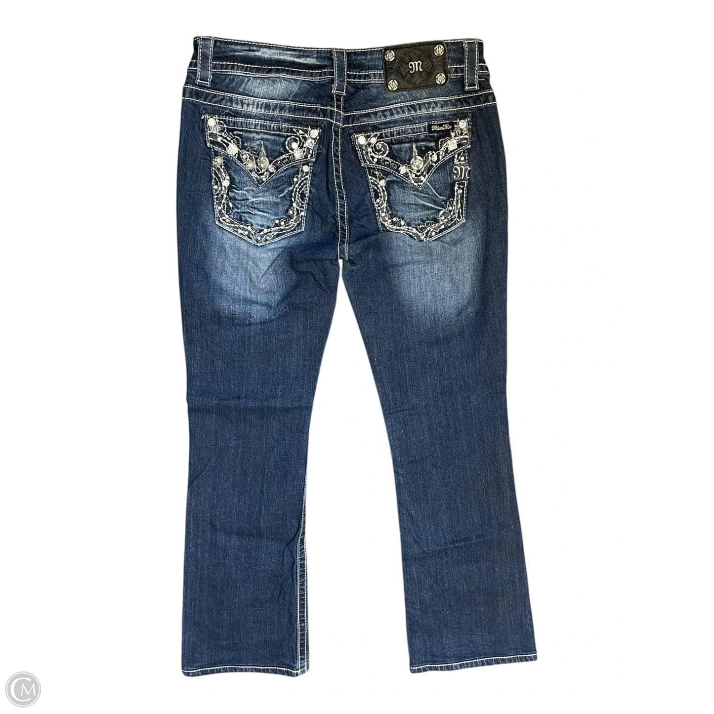 Jeans Boot Cut By Miss Me In Blue, Size: 8
