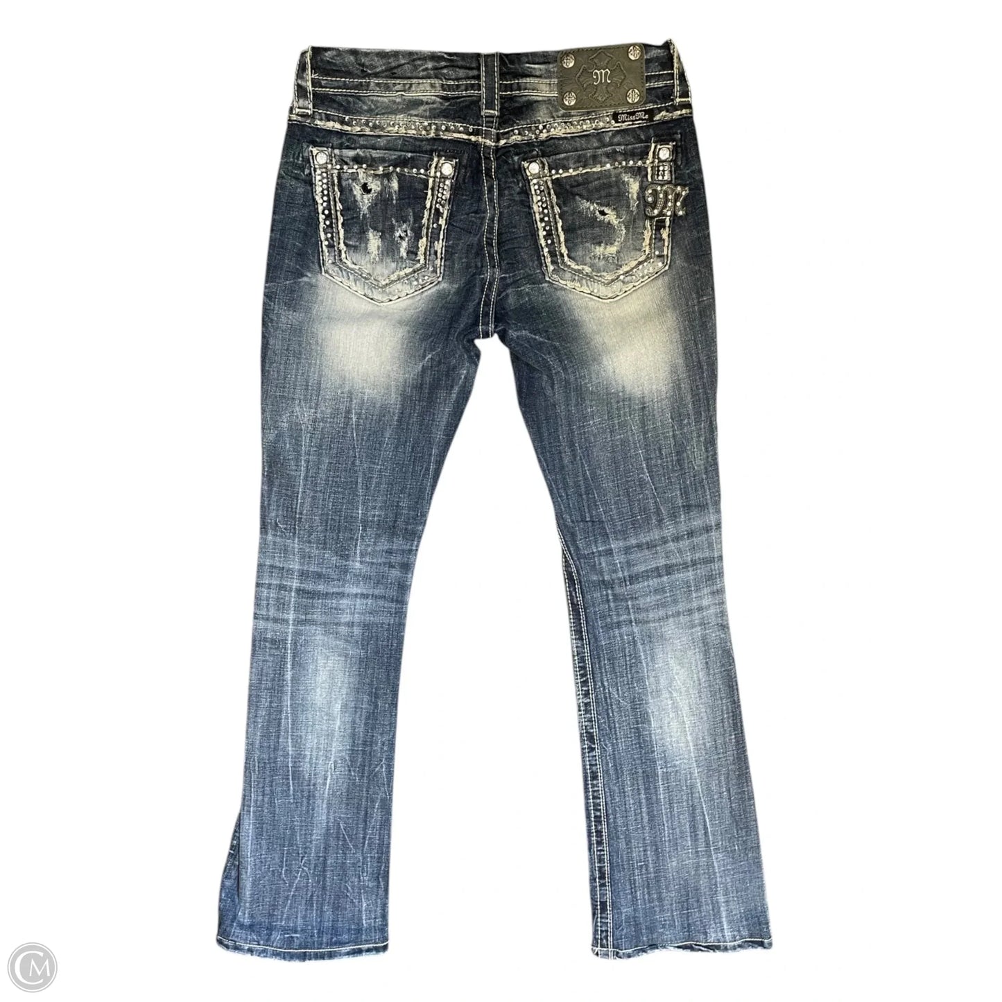 Jeans Boot Cut By Miss Me In Blue, Size: 6